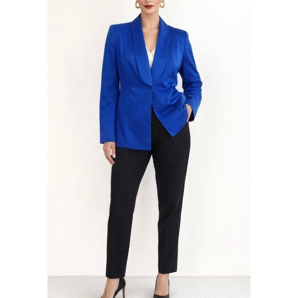 Women's Blazer Size 12 Blue - Picture 15 of 15